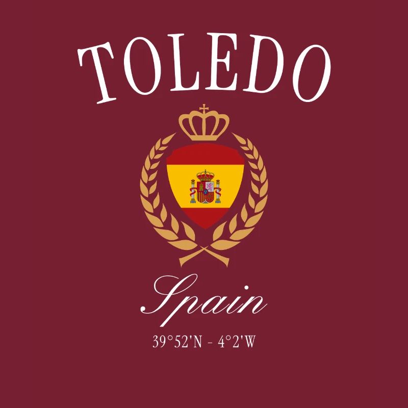 Toledo Spanien Wappen Krone – Reise Souvenir