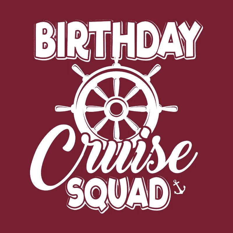 Équipe de croisière d’anniversaire