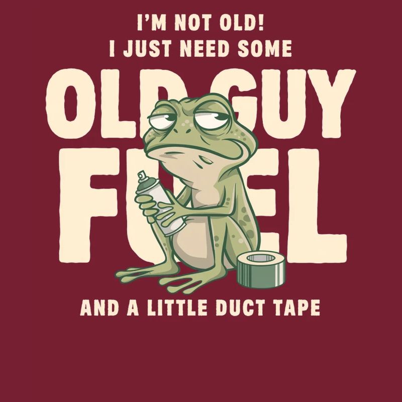 Old Guy Fuel Frog Meme Tee