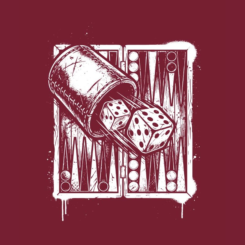 Backgammon | Brettspiel | Geschenk