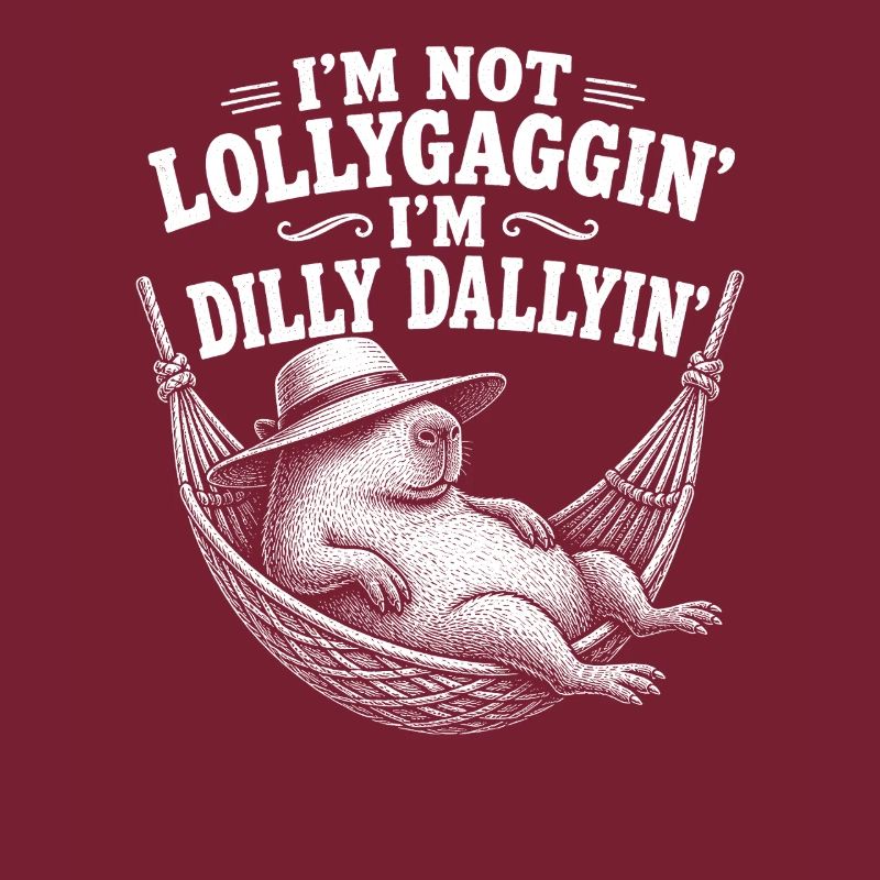 Ich trödele nicht, ich trödele, Capybara!