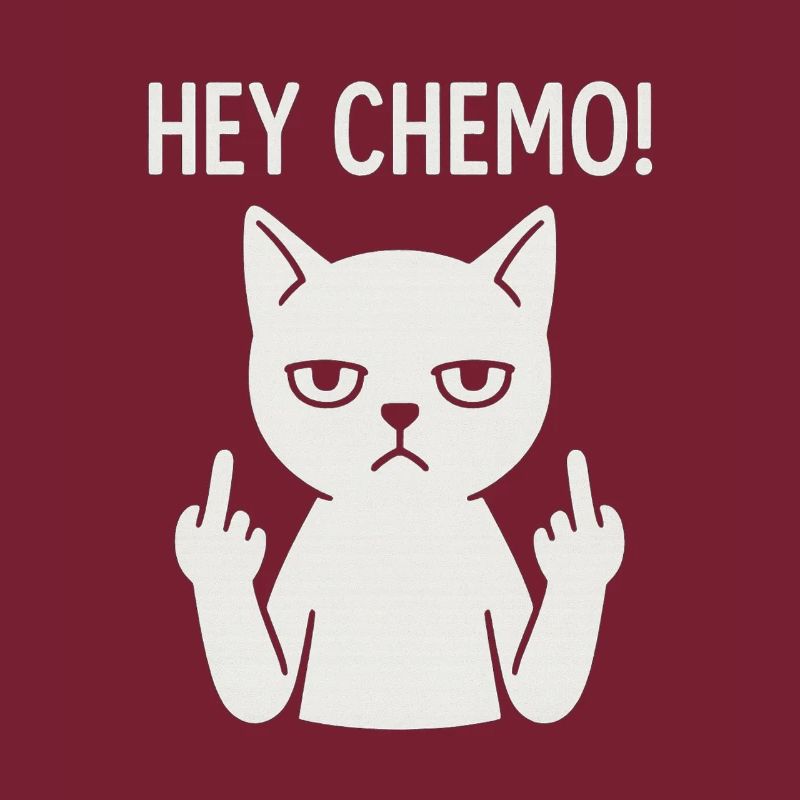 Chat de soutien chimio-chimio-insolent