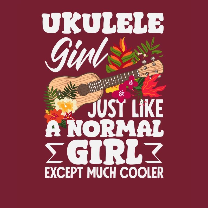 Never Underestimate A Girl With A Ukulele Hawaii