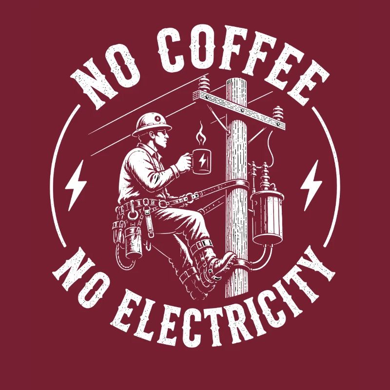 No power supply without coffee