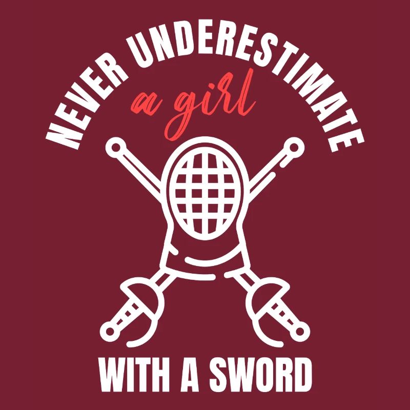 Fille d’Escrime avec Épée