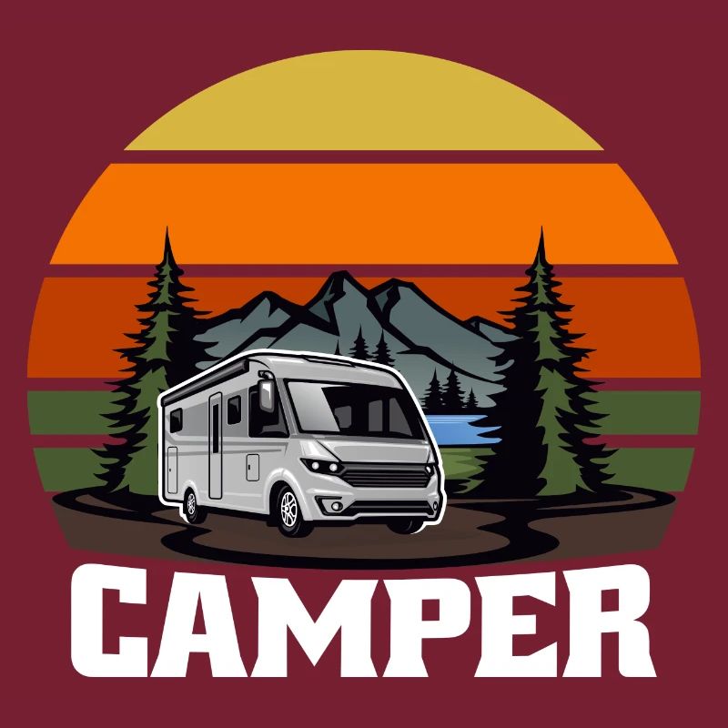 Camper Camper Caravan Gift