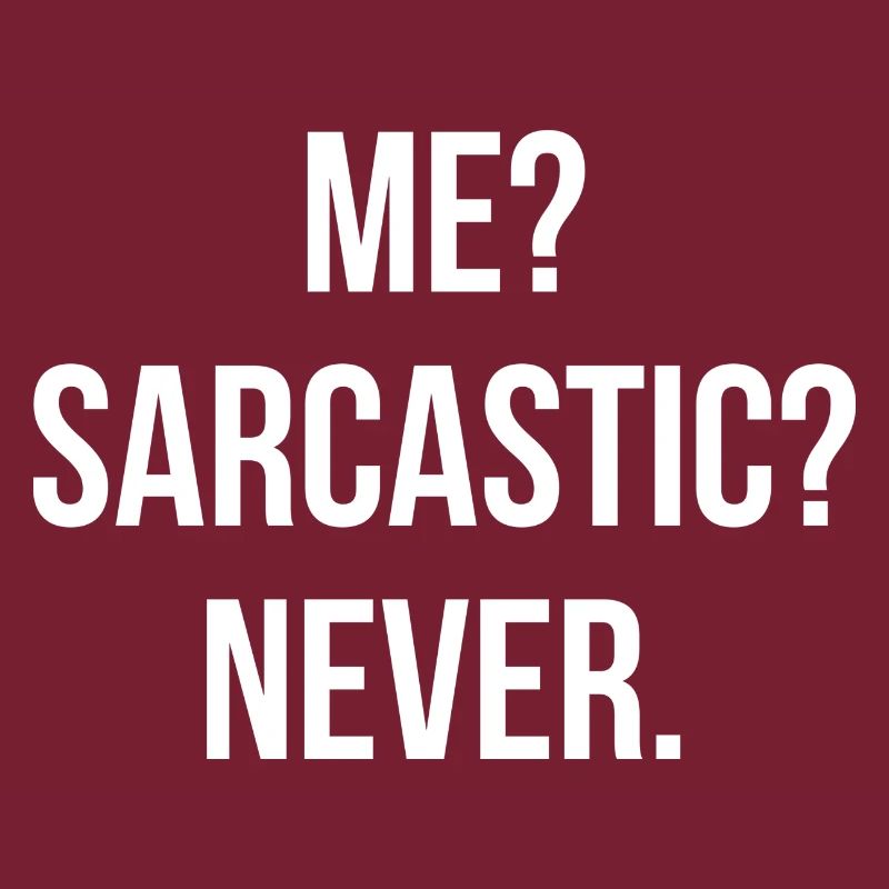 Sarcastic quote