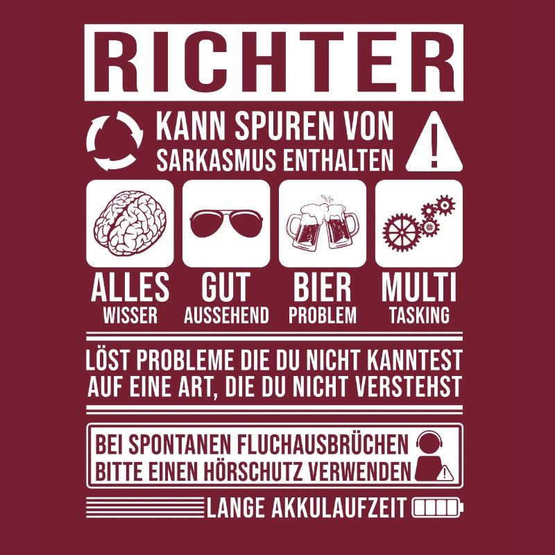 Richter Spruch lustig