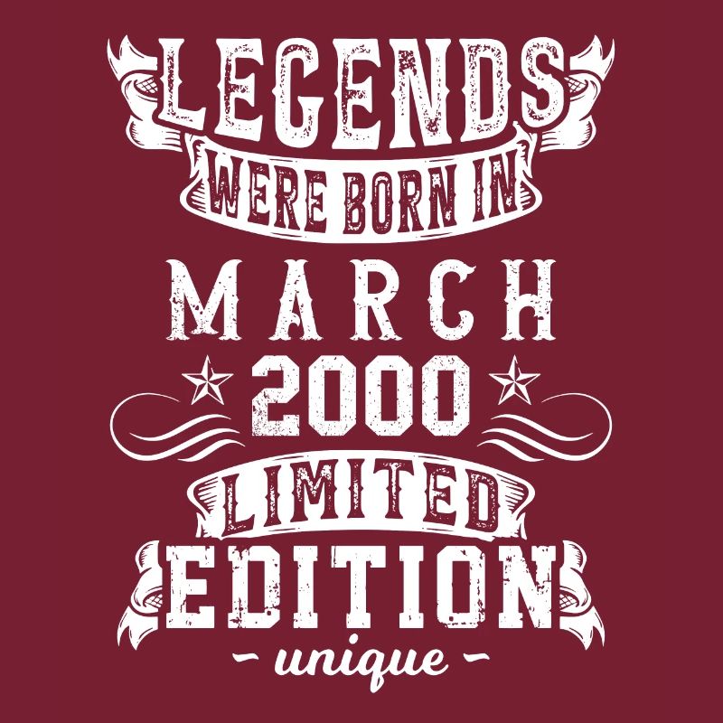 Anniversaire Mars 2000 Année Édition Limitée