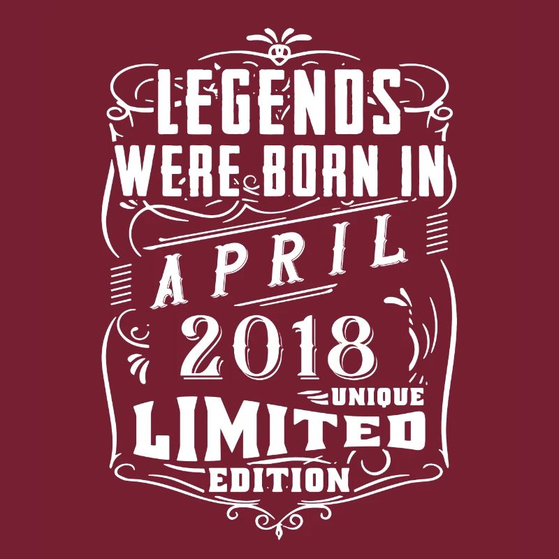 Anniversaire Avril 2018 Année Édition Limitée