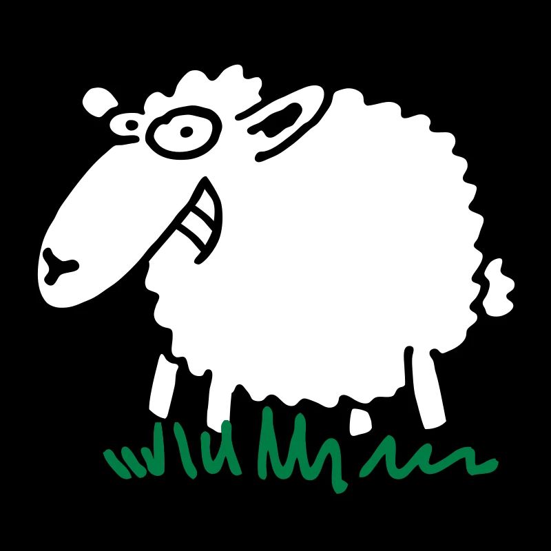 Grinsendes Schaf
