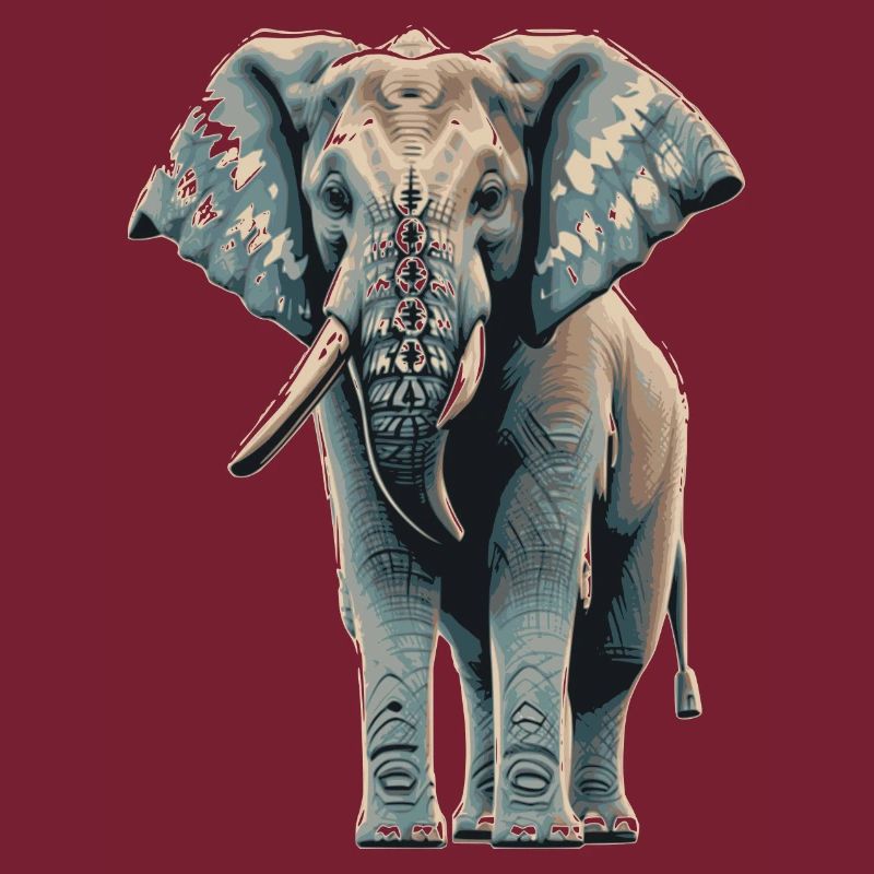 blue elefant