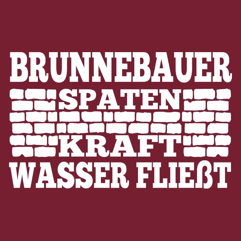 Construction de puits, bêche, puissance, coulée d’eau, constructeur de puits