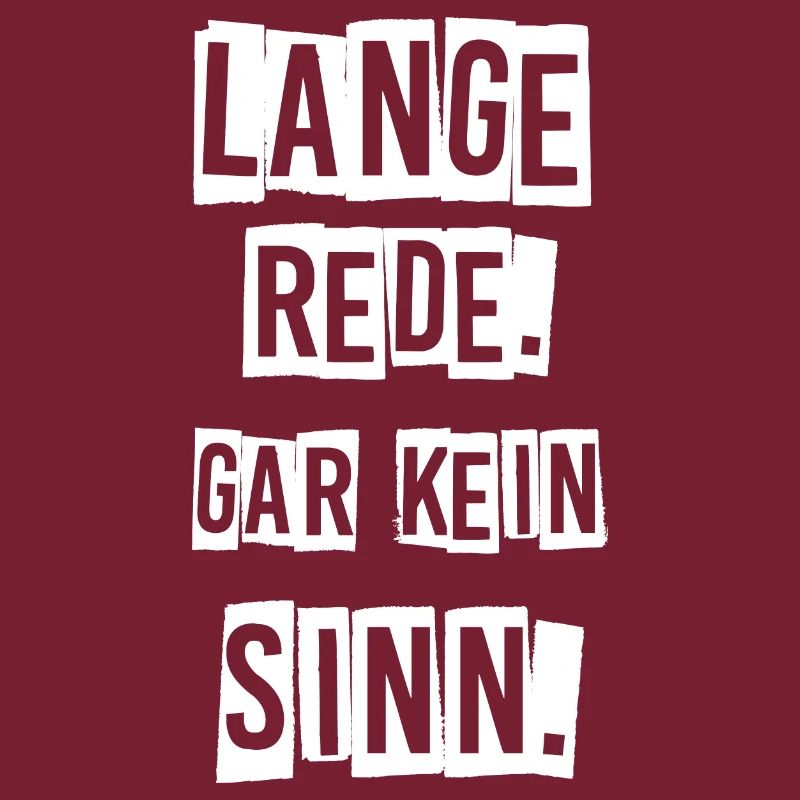 Lange rede.