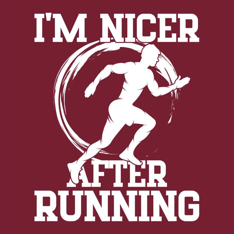 Marathon Runner Nicer After Running Gift