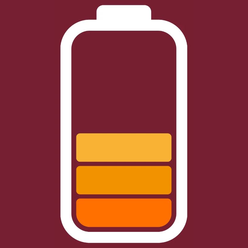 HALF BATTERY - White