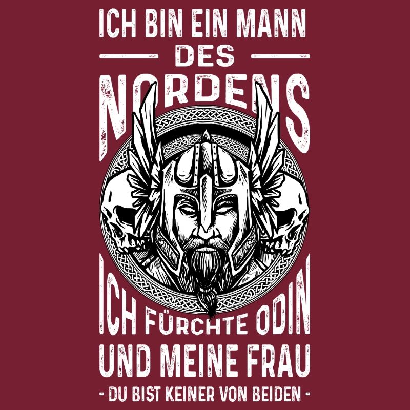 Ich Bin Ein Mann Des Nordens Wikinger Geschenk