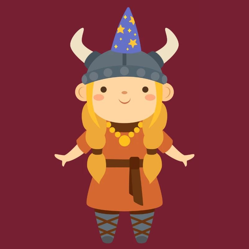 Geburtstag Wikingermädchen