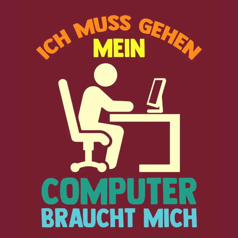 Computer Gamer Zocker Programmierer Administrator