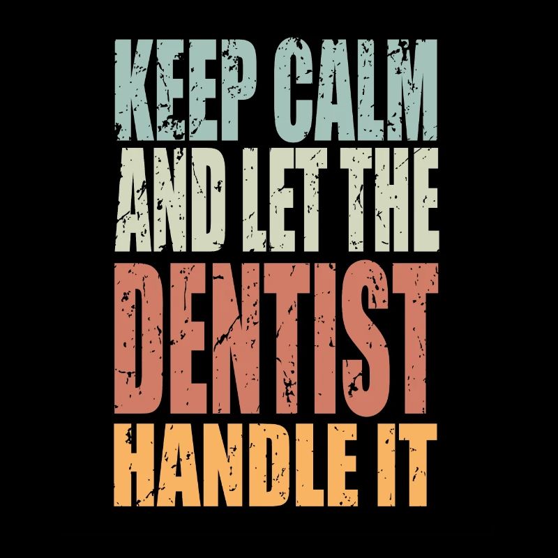 Keep Calm Dentist Saying Dentist Gift