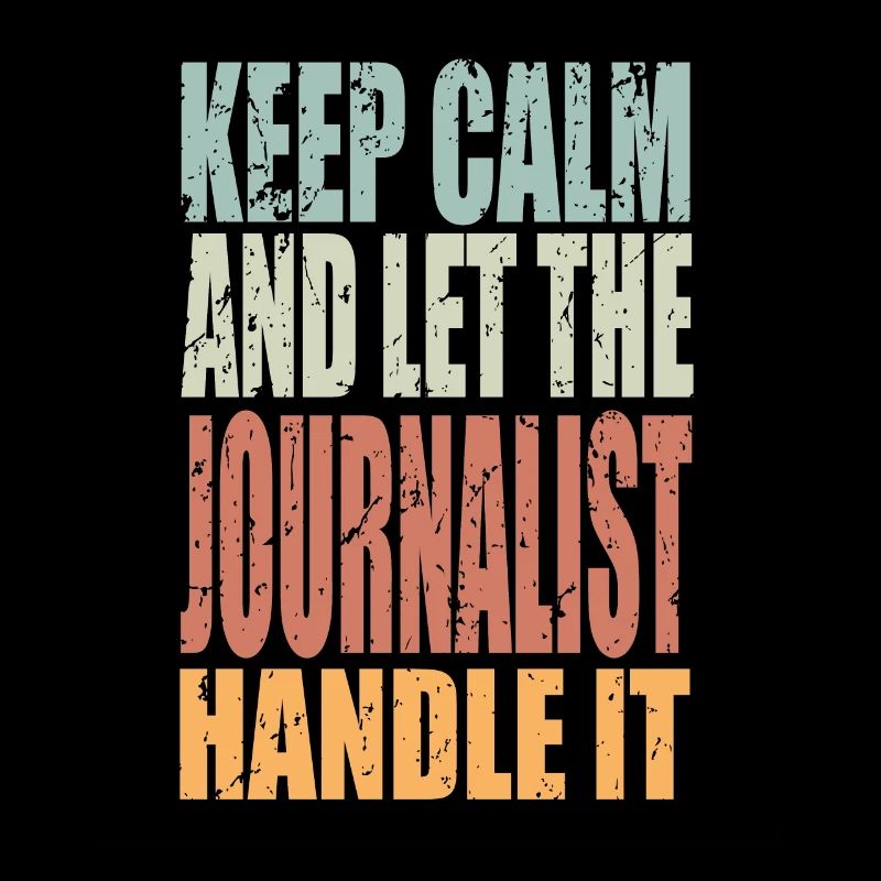 Keep Calm Journalist Spruch Journalist Geschenk