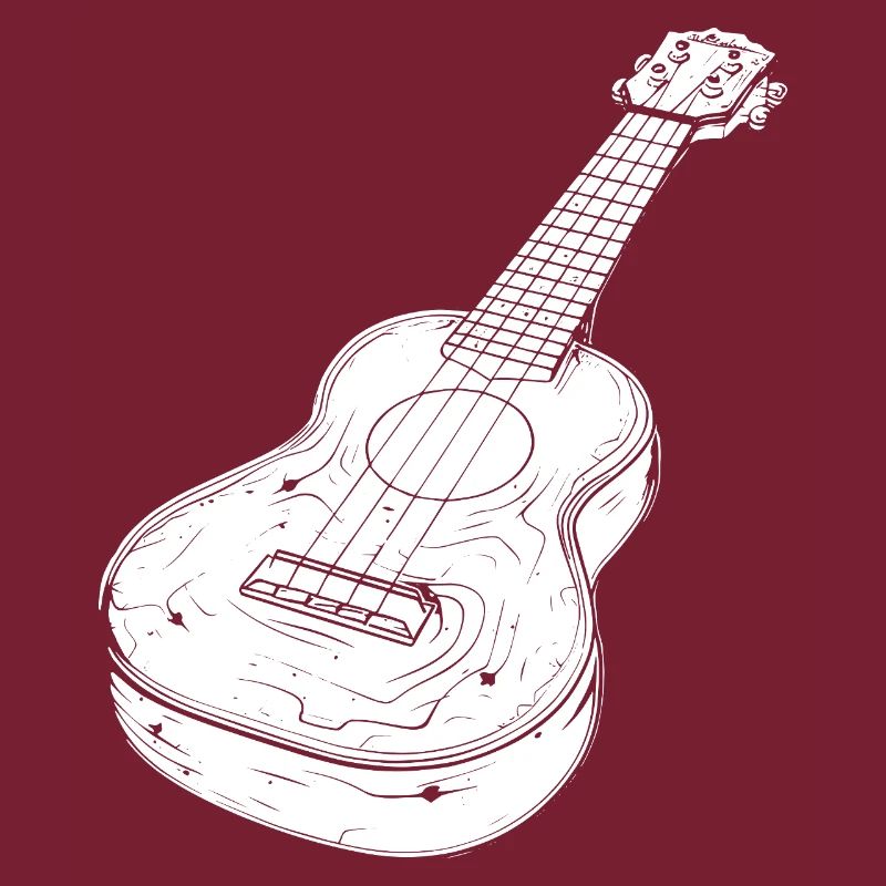 Dessin de ukulélé