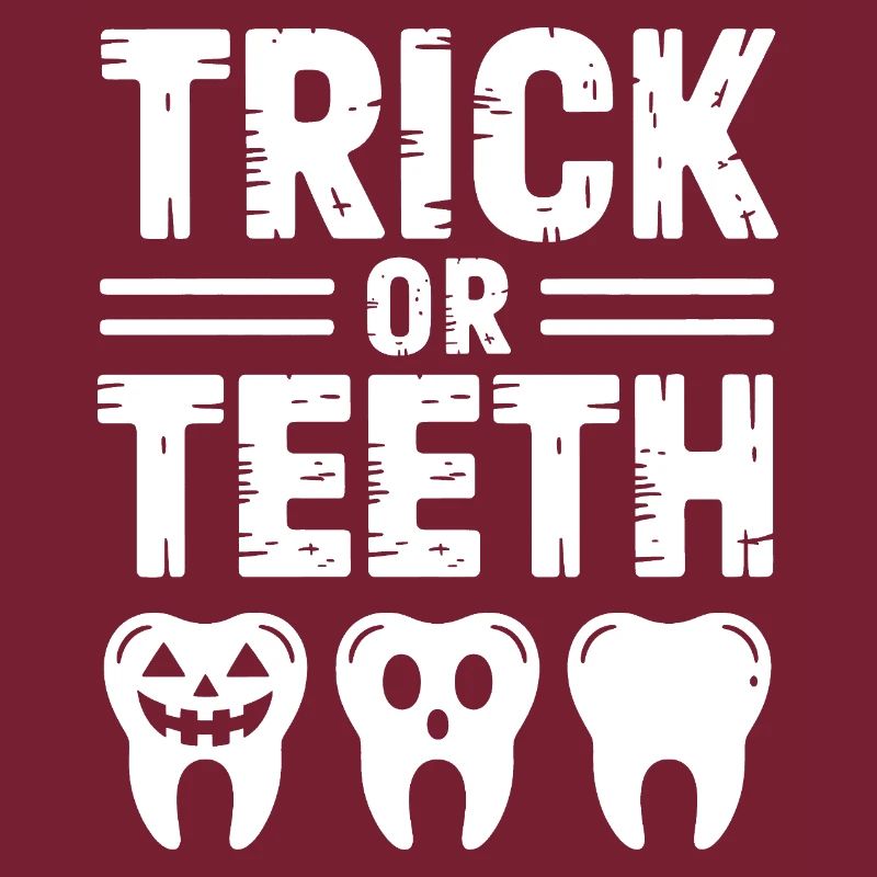 Trick oder Teeth Halloween-T-Shirt