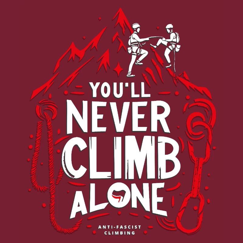You'll never climb alone