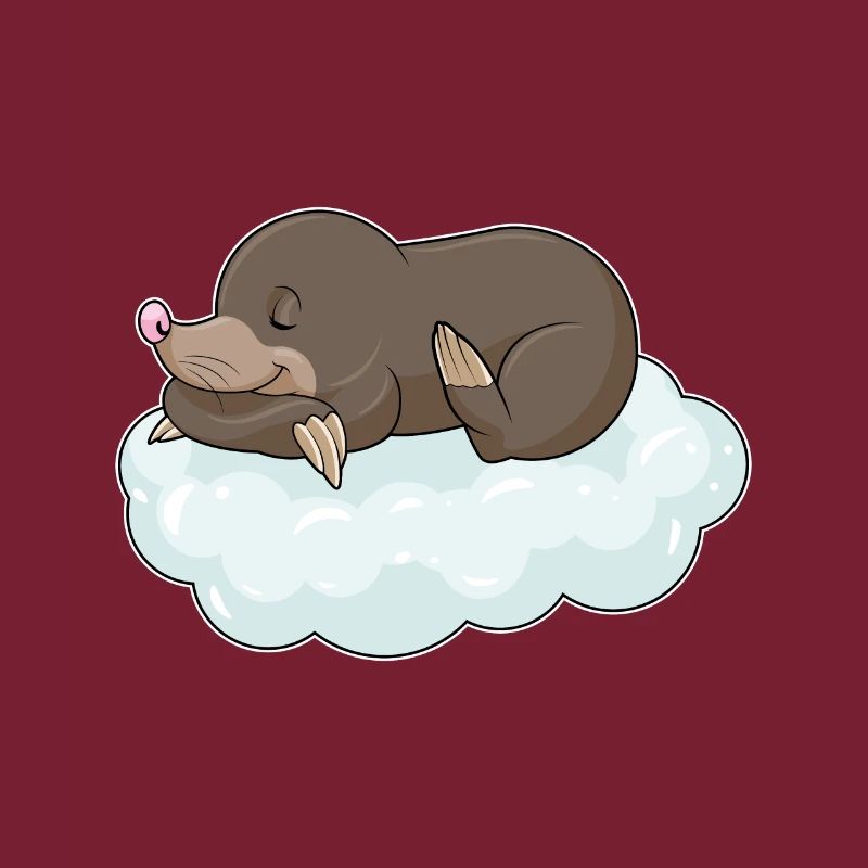 Mole on clouds