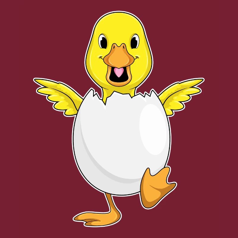 Ente mit Ei