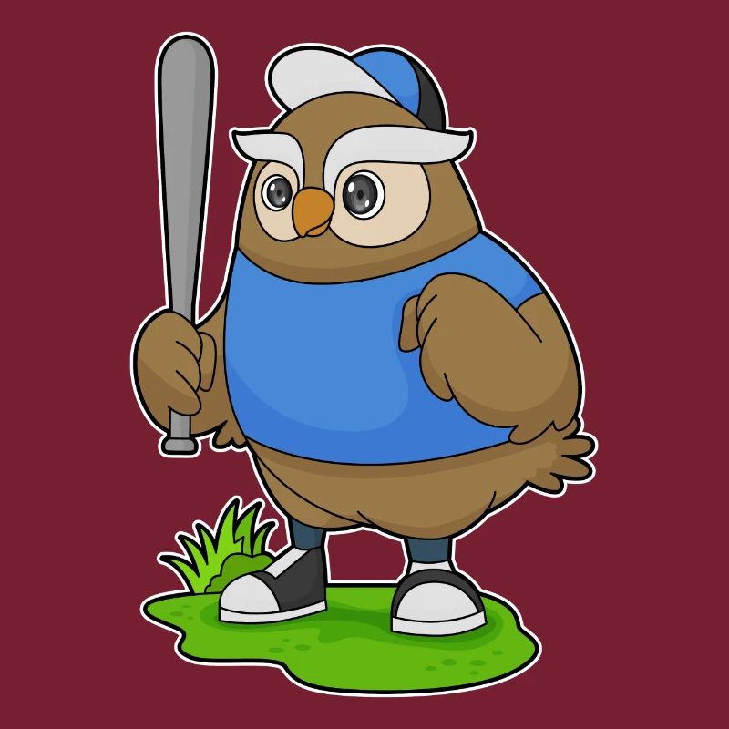 Batte de baseball Owl