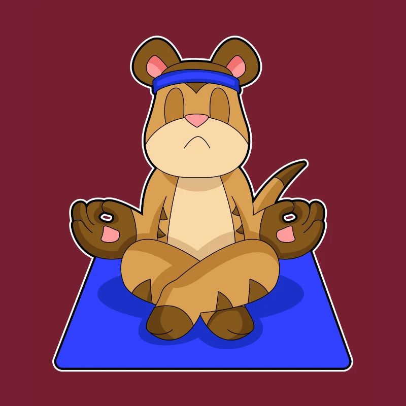 Erdmännchen Yoga Meditation