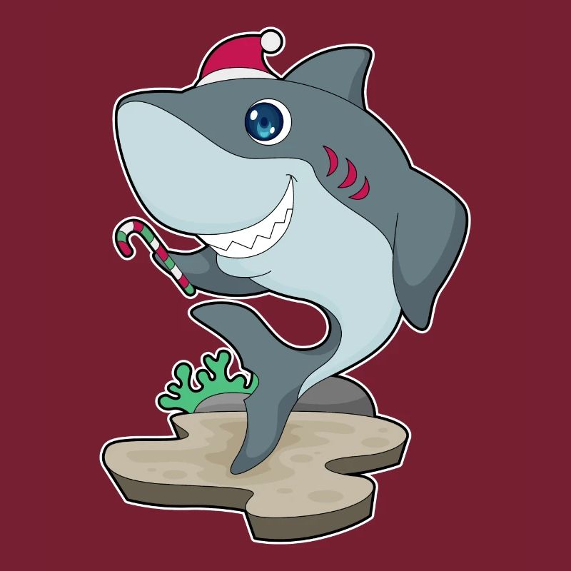 Requin Canne de Noël