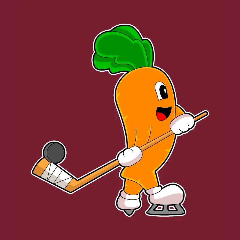 Karotte Eishockey Eishockeyschläger