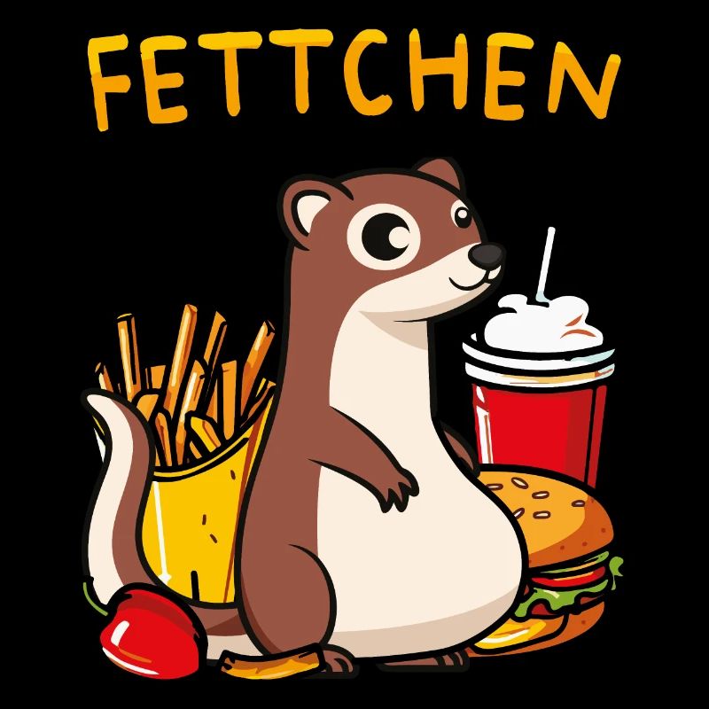 Dickes Frettchen - das Fettchen