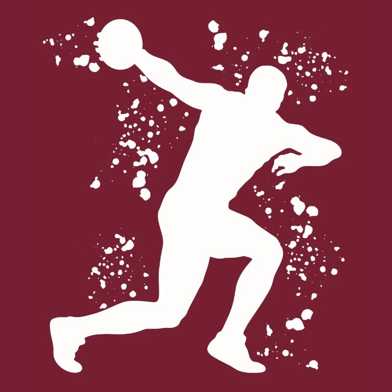 Diskuswerfer Colorsplash Diskuswurf