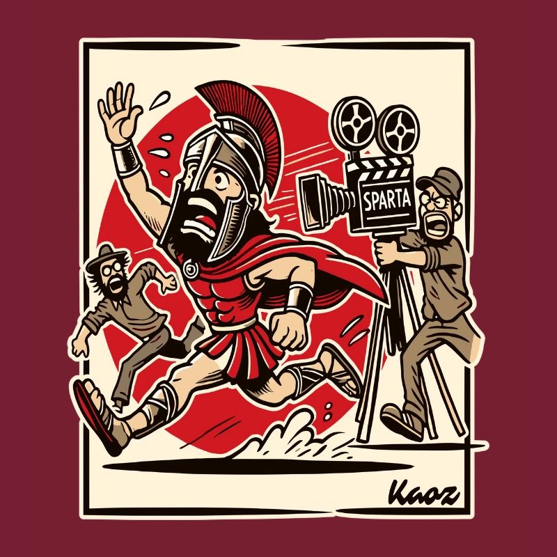 Leo the Nidas – Sparta actor flees from the set