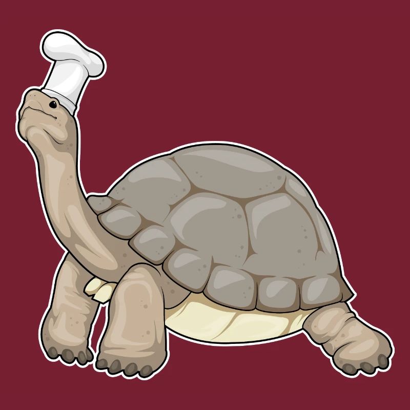 Turtle Chef Chef Hat