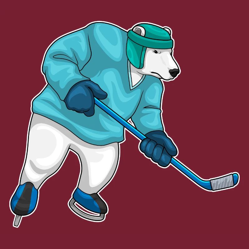 Eisbär Eishockey Eishockeyschläger