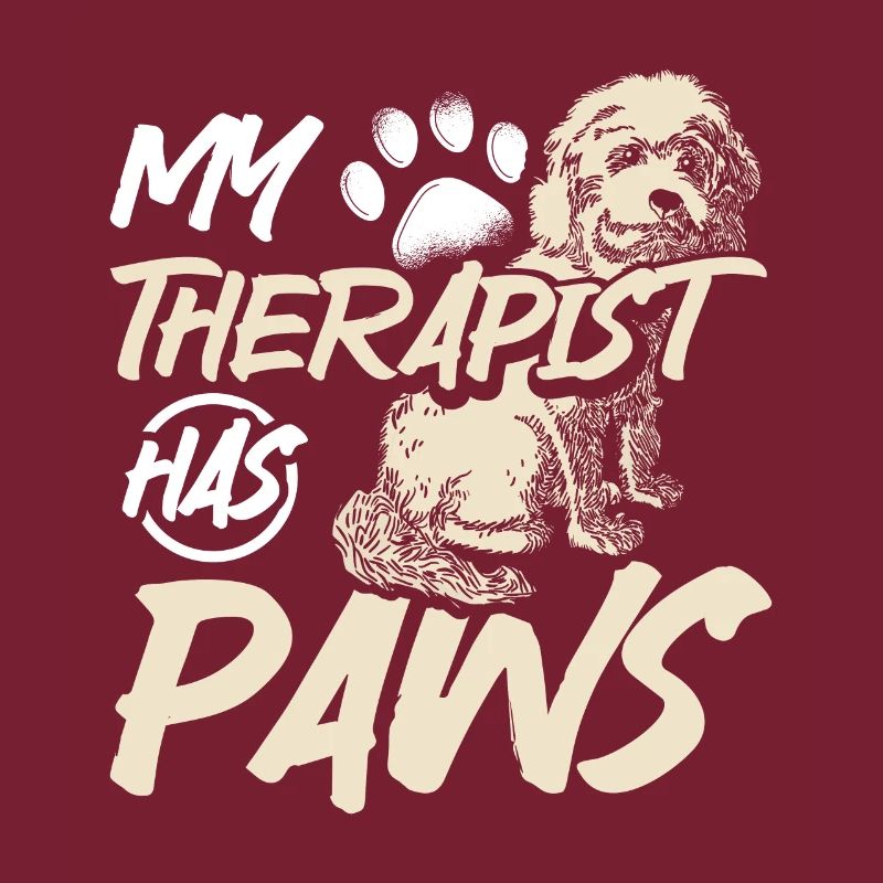 Mon thérapeute a des pattes cockapoo