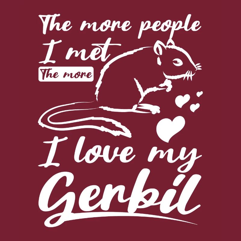 Plus je rencontre de gens, plus j’aime ma gerbille