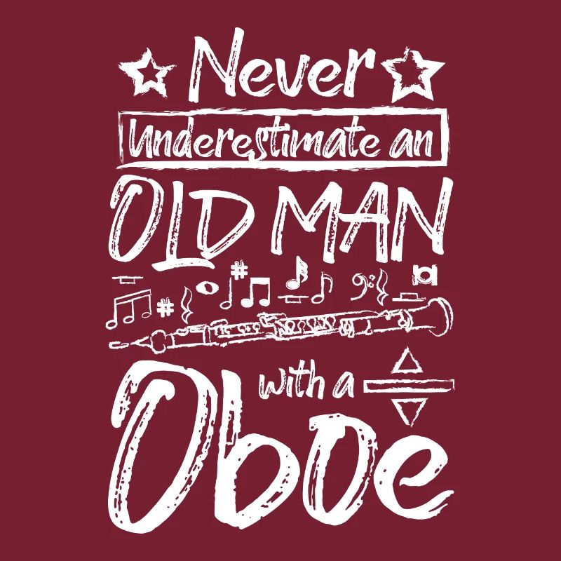 Never underestimate an old man with an oboe