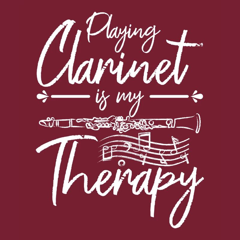 Playing clarinet is my therapy