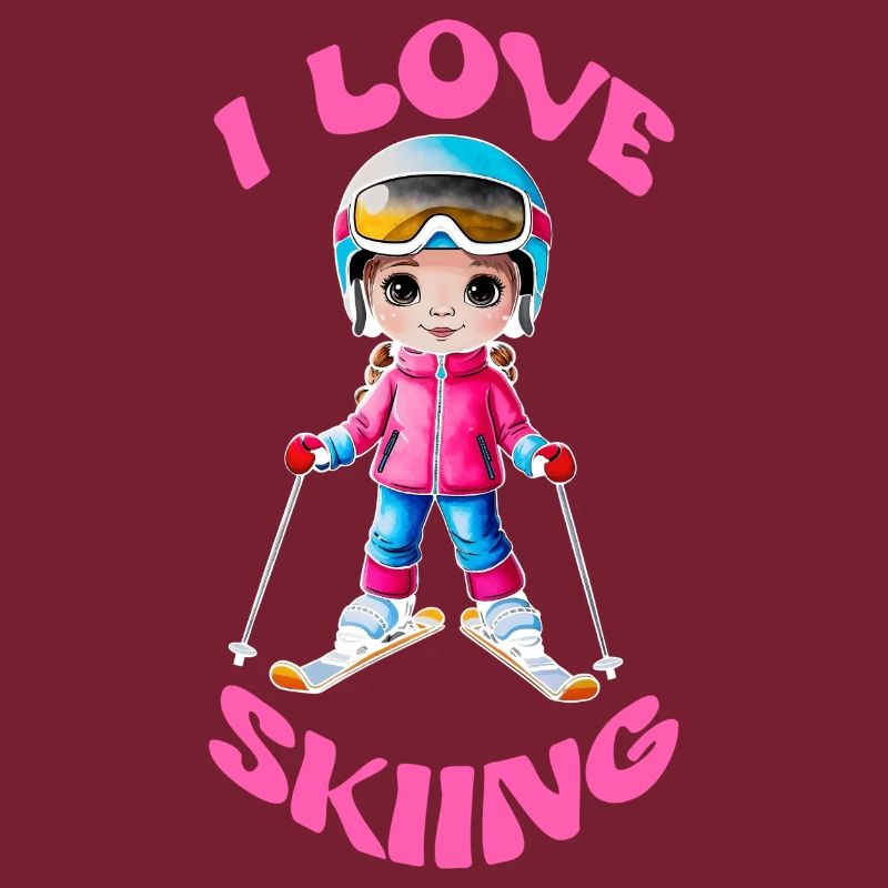 I love skiing