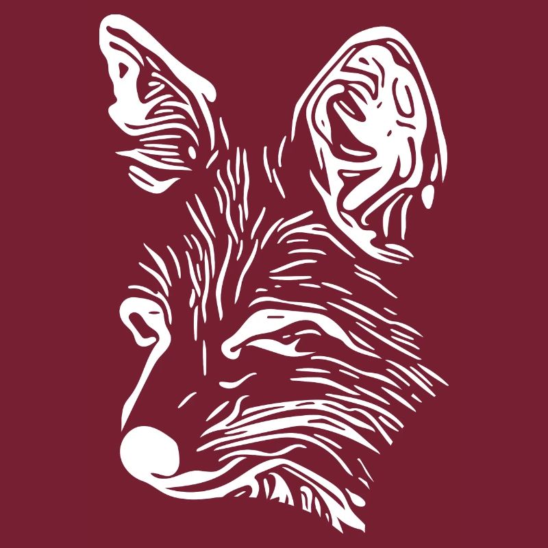 Fox Portrait Drawing