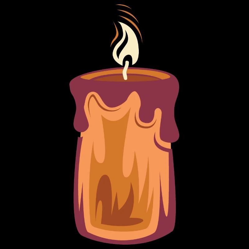 Candle Christmas Light Illustration 1st Advent