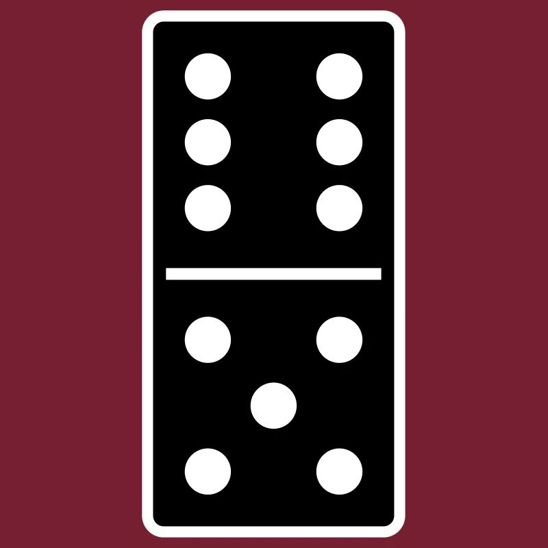 DOMINO STONE 6:5 - VARIABLE COLOR - VECTOR DESIGN!