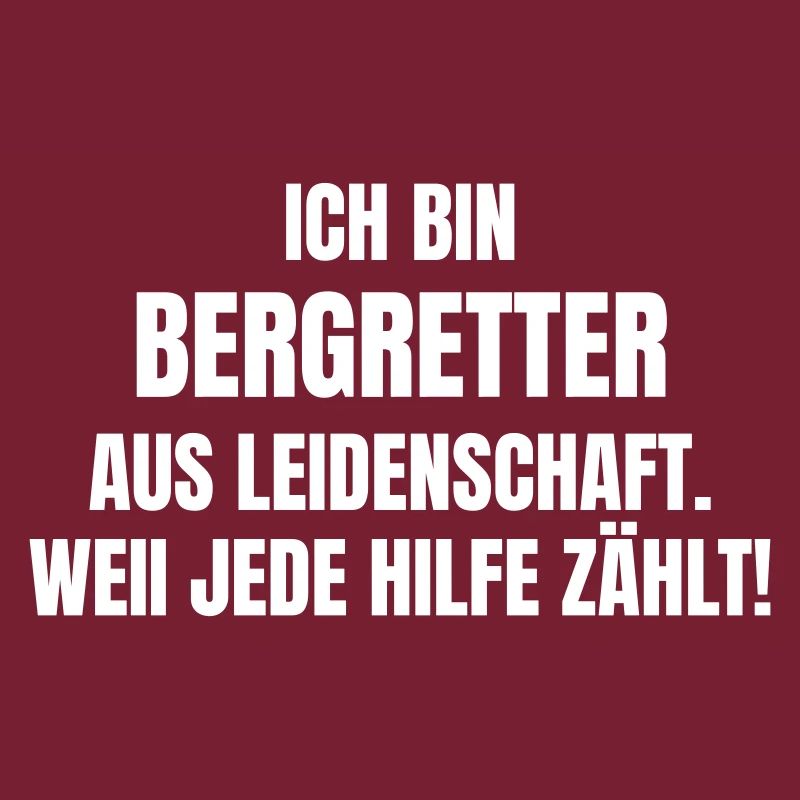 Ich bin Bergretter.