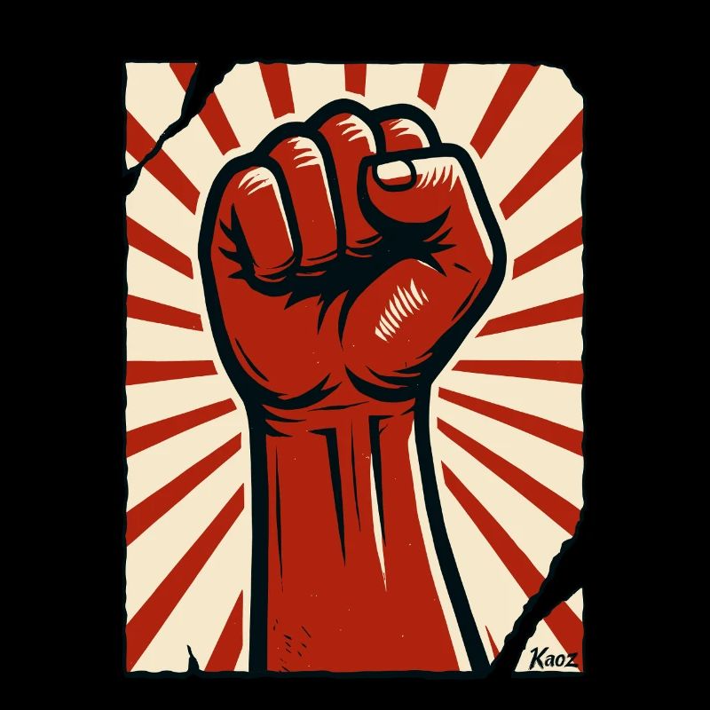 Rote Faust – Kraft und Widerstand