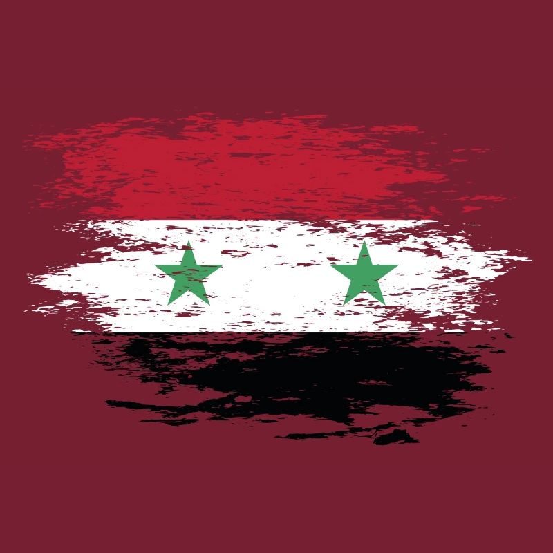 Drapeau de la Syrie utilisé